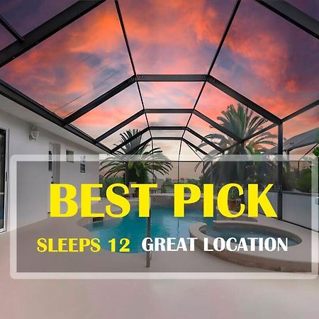 Stunning 5 Bedroom Pool Home Hot Tub 10 Mins To Disney Орландо Екстер'єр фото