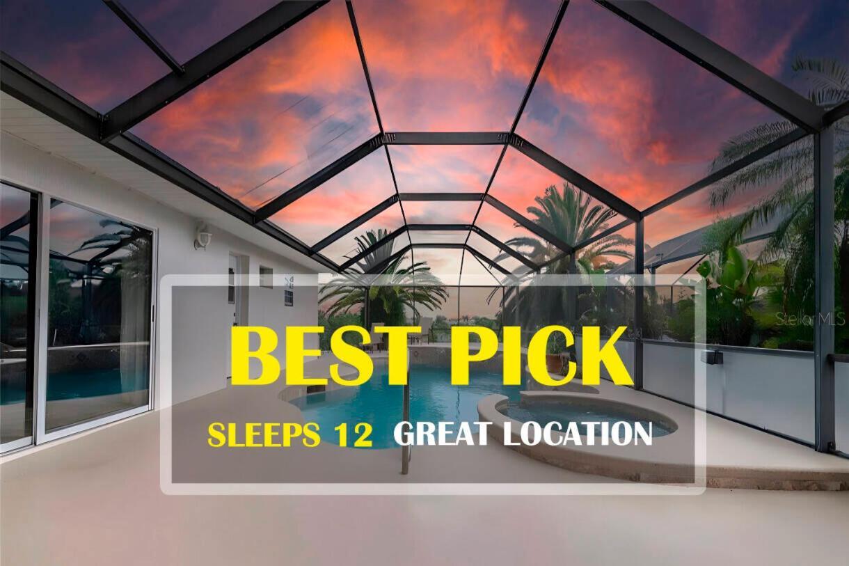 Stunning 5 Bedroom Pool Home Hot Tub 10 Mins To Disney Орландо Екстер'єр фото